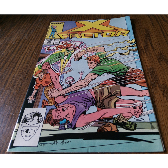 X-Factor #20 (September 1987 Marvel Comics) - Picture 1 of 3